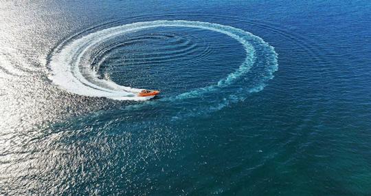 Excursion de luxe de trois heures en yacht vers l'île de Lobos, transferts compris
