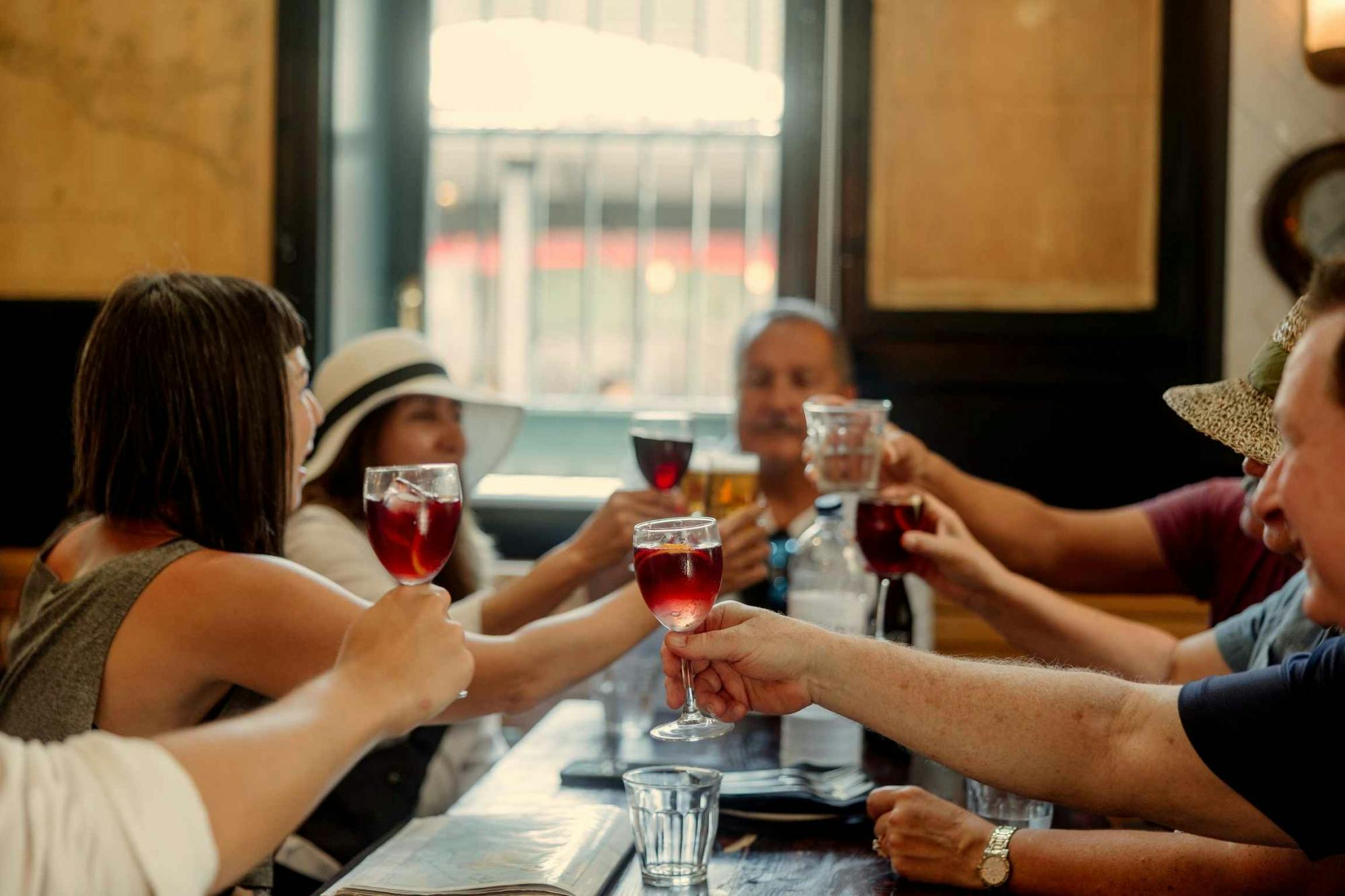 Barcelona Time Out Market food tour with tapas and wine