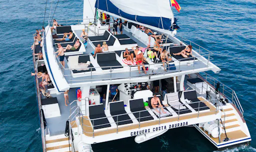 Five-hour Blue Diamond catamaran cruise with barbecue