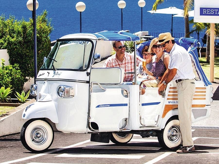 Madeira tailored tuk-tuk taxi tour from Funchal