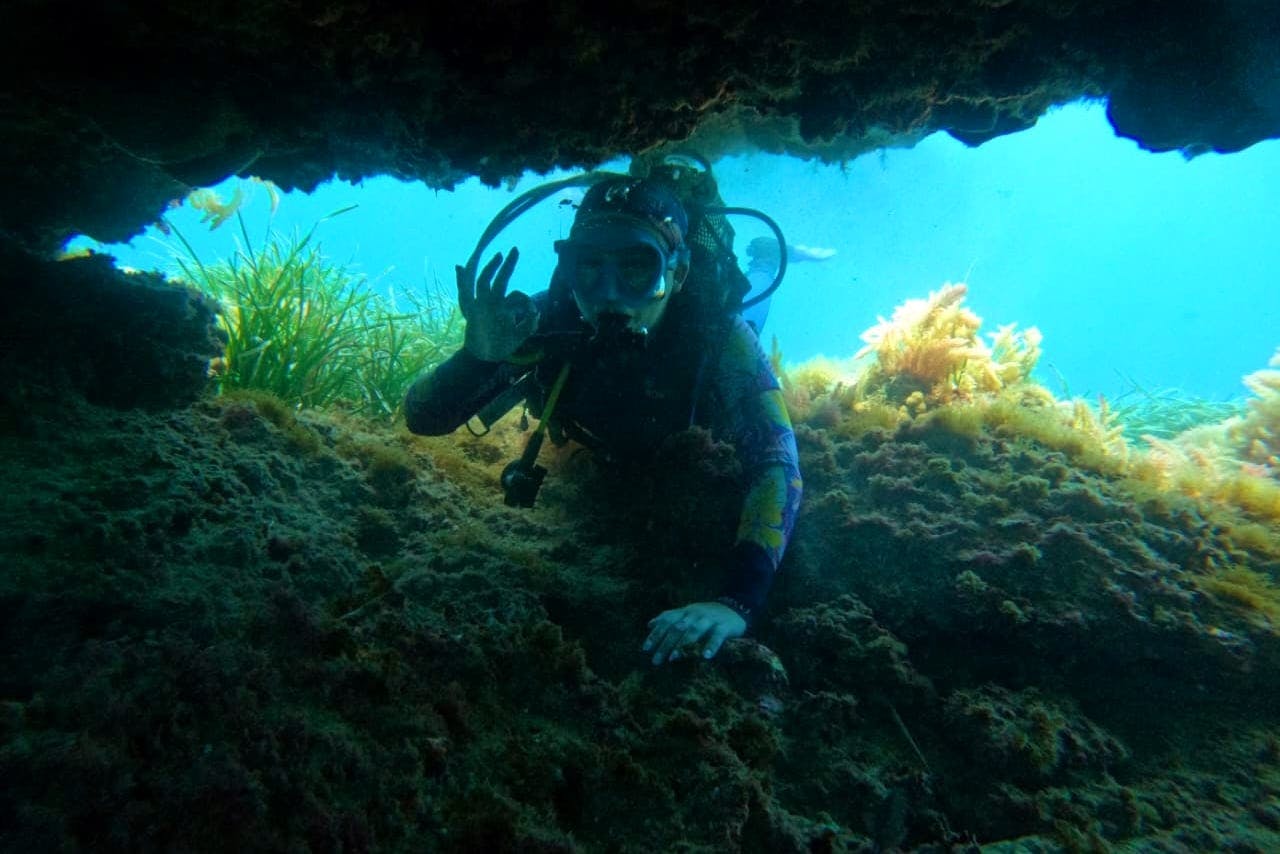 Supervised scuba diving experience in Sousse