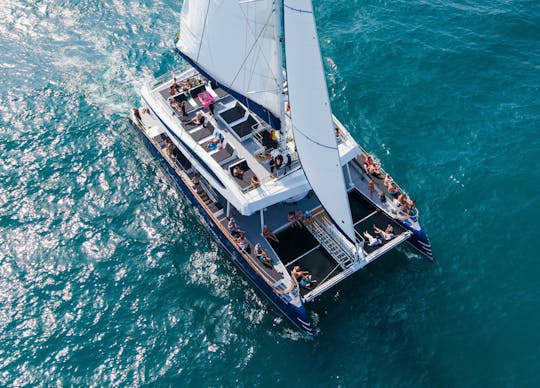 Five-hour Blue Diamond catamaran cruise with barbecue