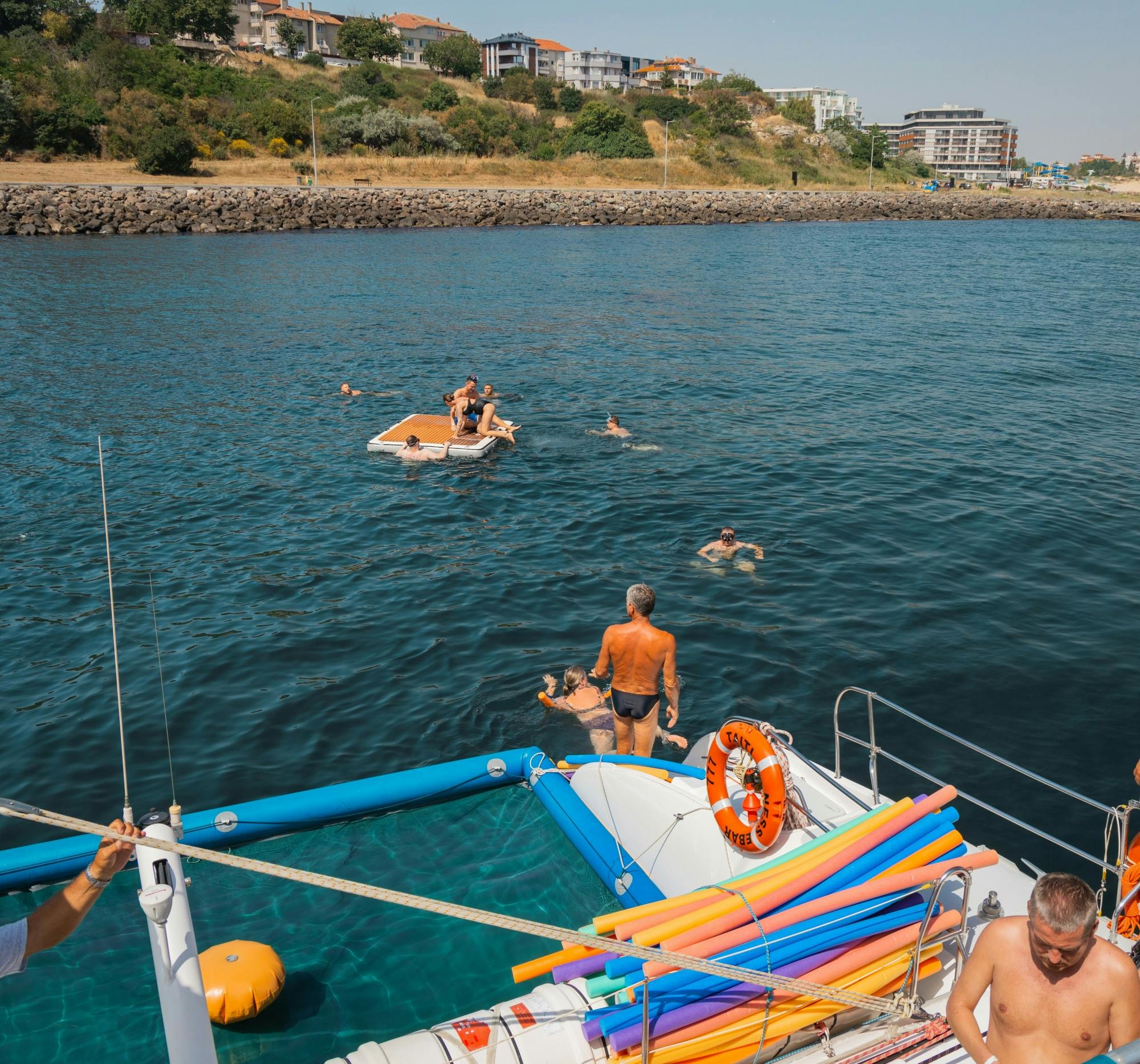 Family catamaran cruise with kids' captain experience from Nessebar