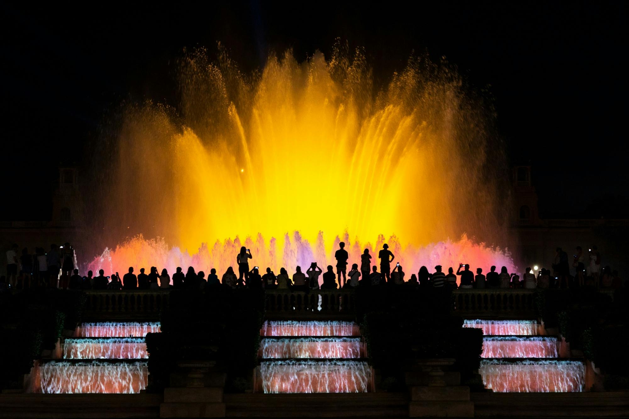 Tagesausflug nach Barcelona und zum Magischen Brunnen auf dem Montjuïc