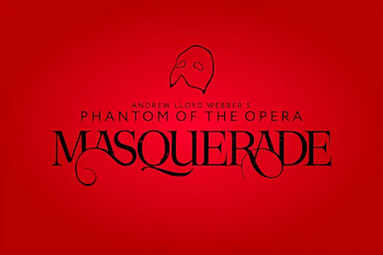 Bilhete de entrada para o musical imersivo «Masquerade»