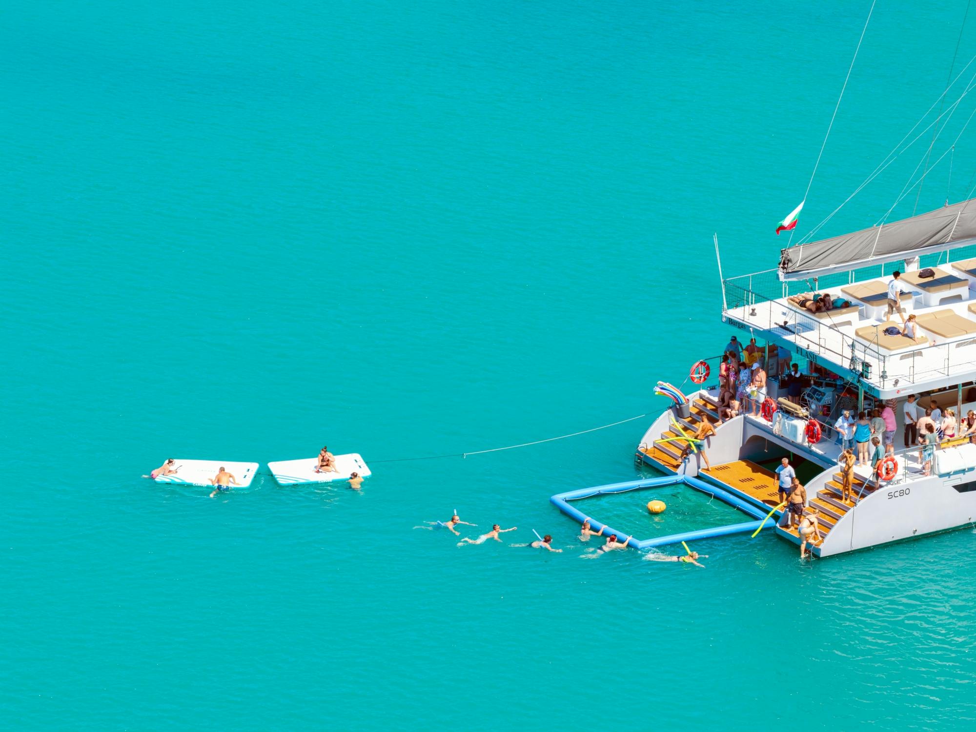 Family catamaran cruise with kids' captain experience from Nessebar