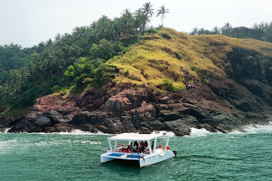 South Goa catamaran cruise on the Arabian Sea
