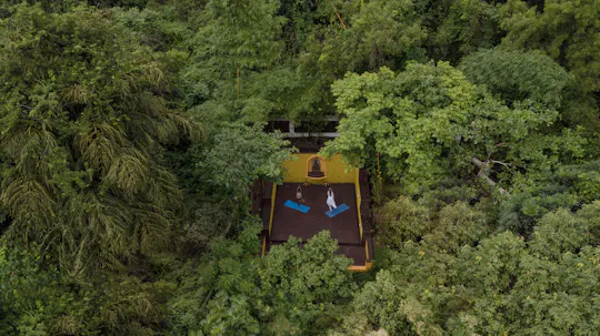 Yoga experience at Shanti Morada Heritage Mansion in north Goa