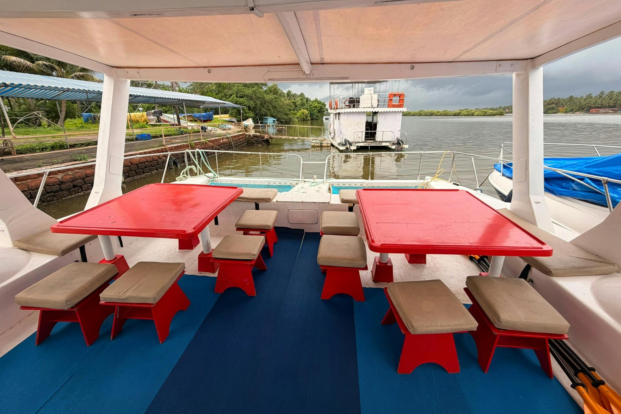 South Goa catamaran cruise on the Arabian Sea