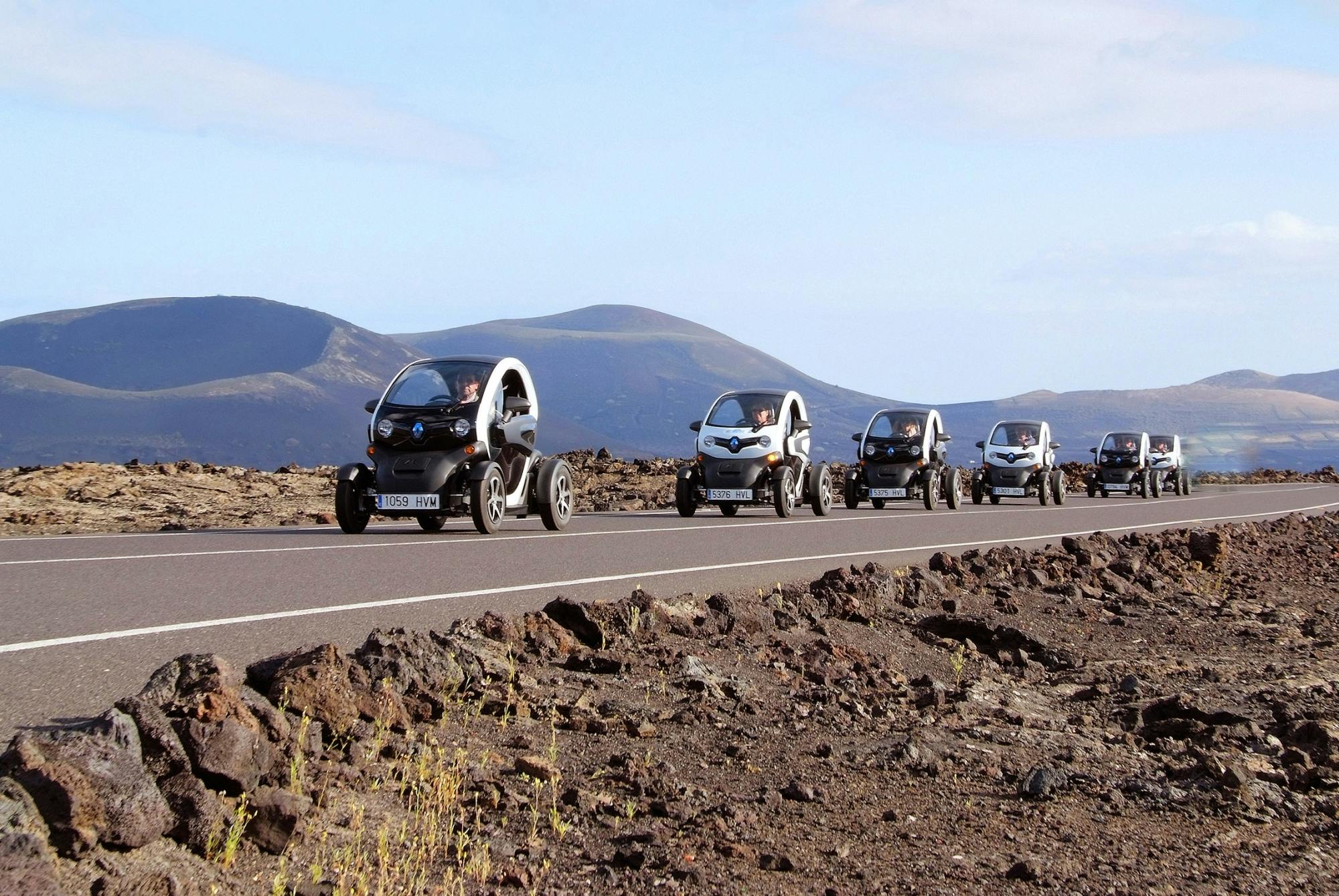 Timanfaya Twizy electric car tour ticket Timanfaya Twizy electric car tour ticket