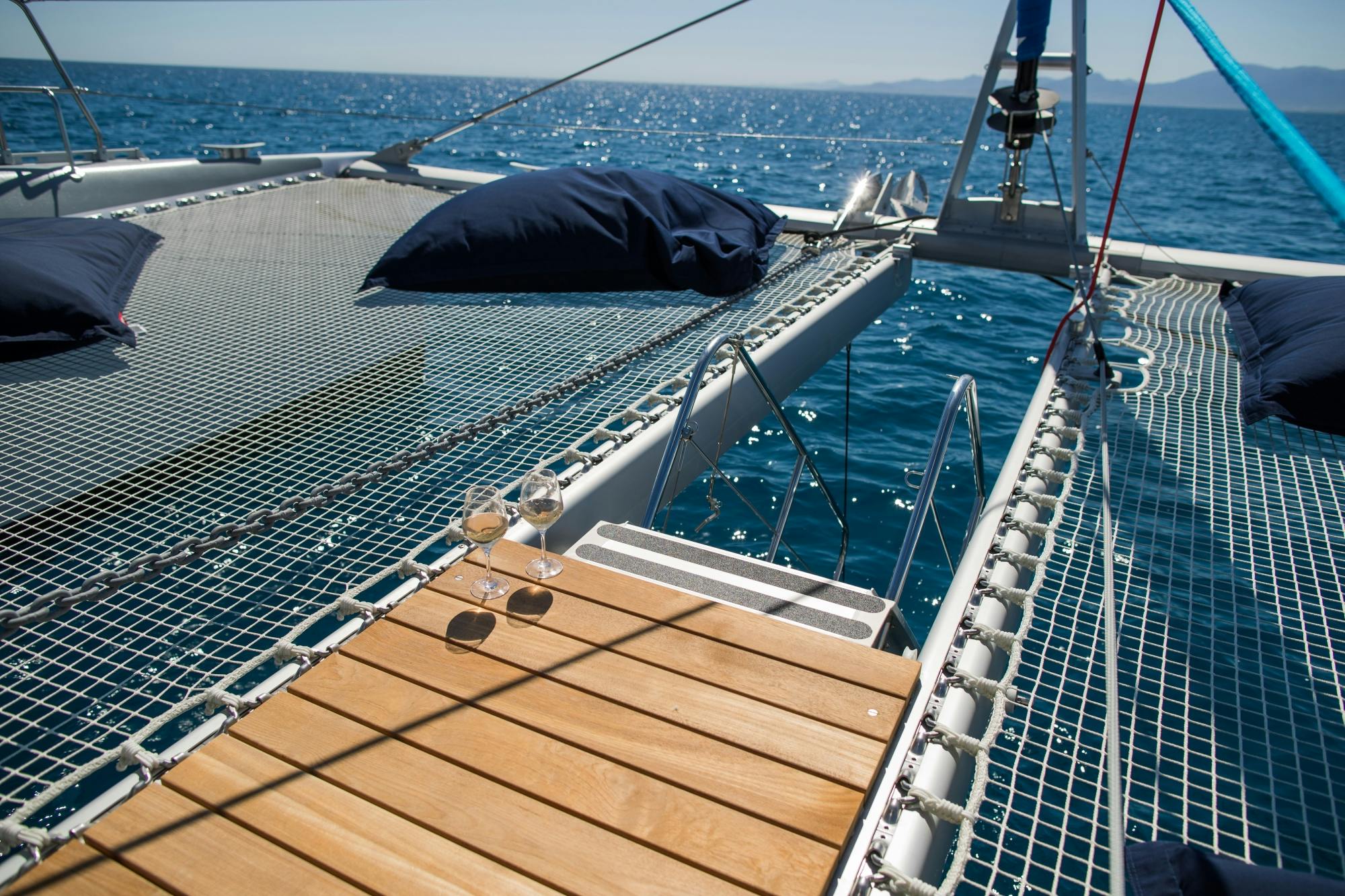 Adults-only evening catamaran cruise in Kos with drinks and snacks