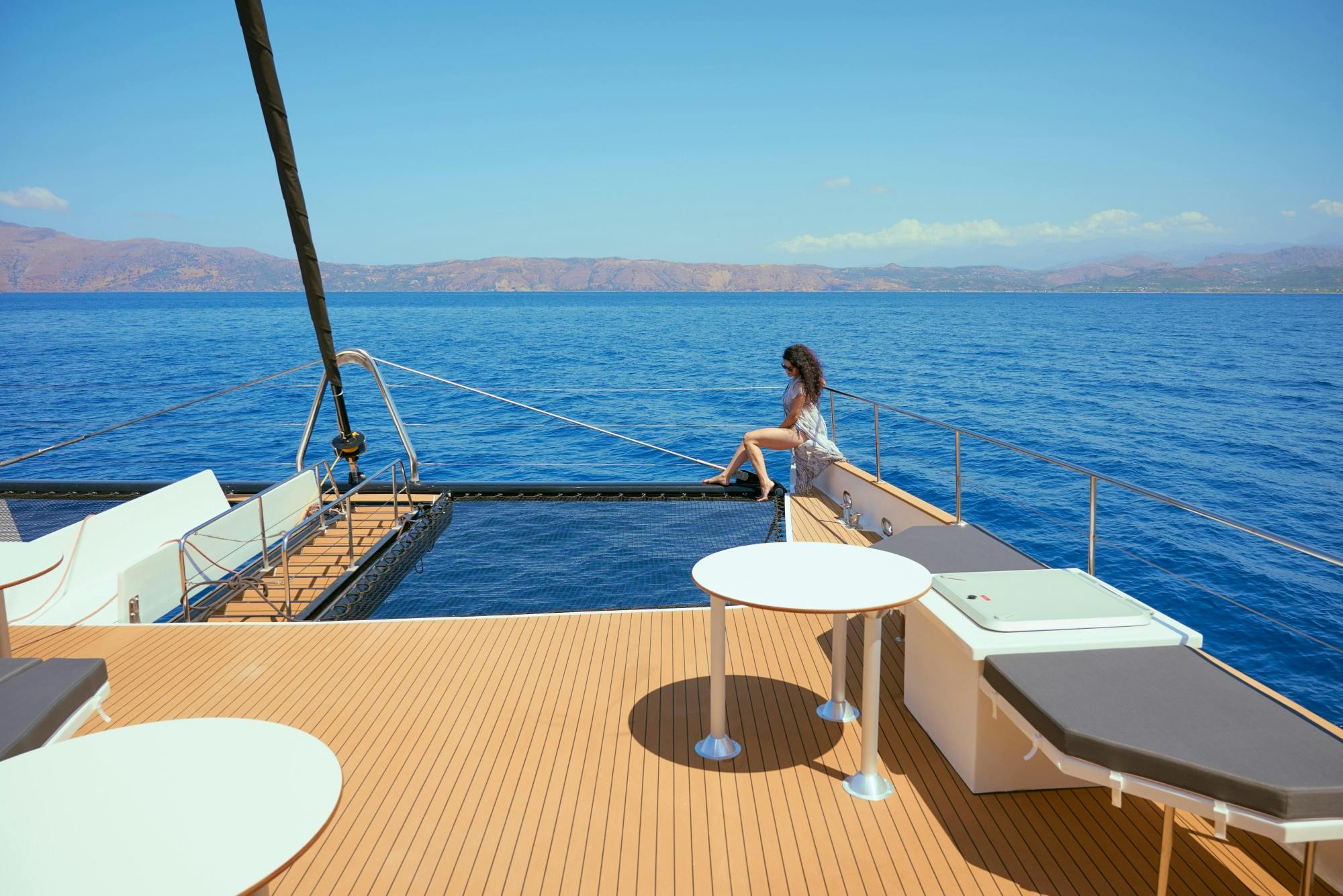 Balos and Gramvousa catamaran cruise in Crete