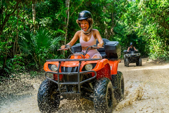 Jungle adventure with ATV, zip line, cenote and tequila tasting