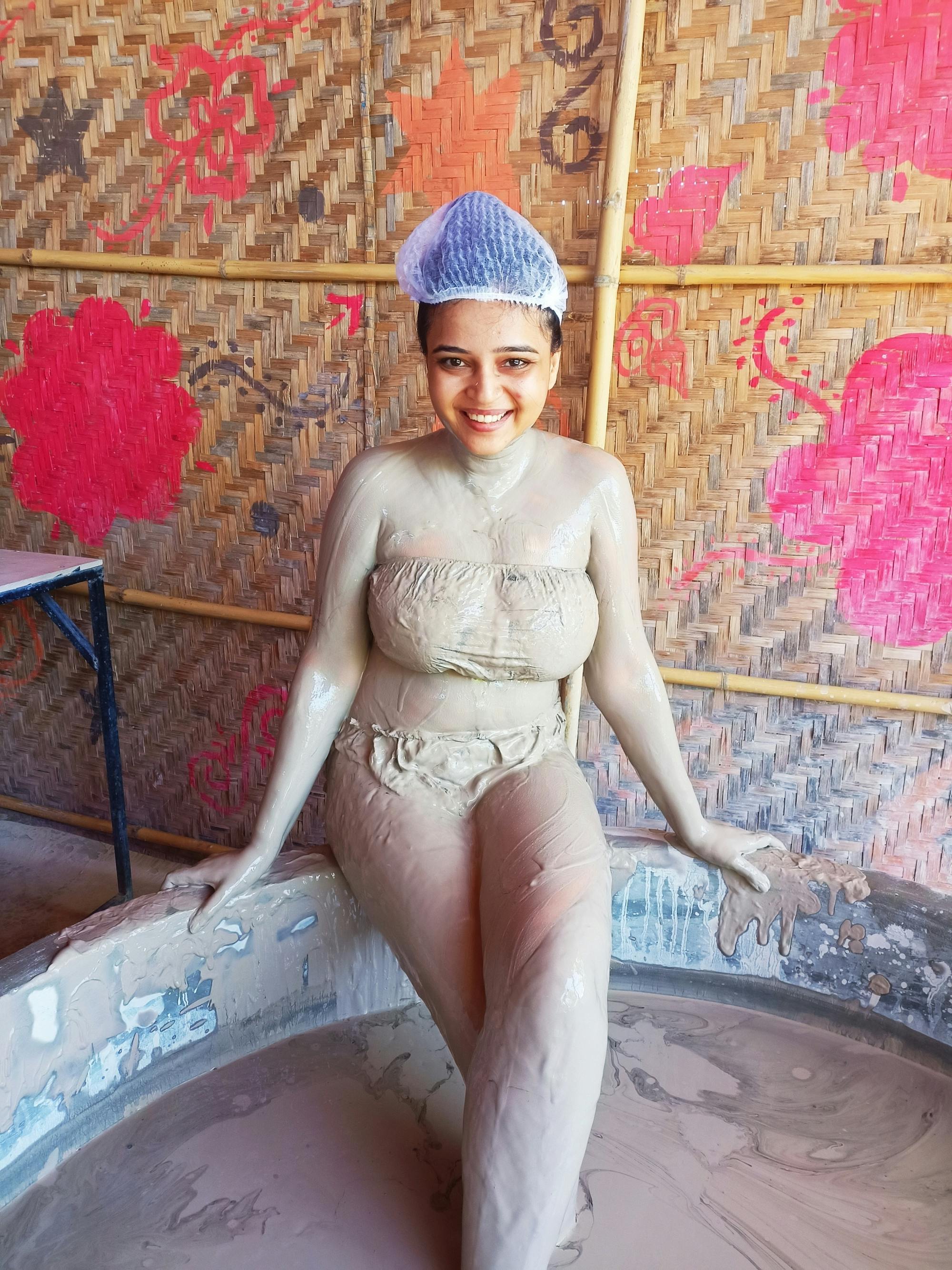 Goan mud bath wellness experience