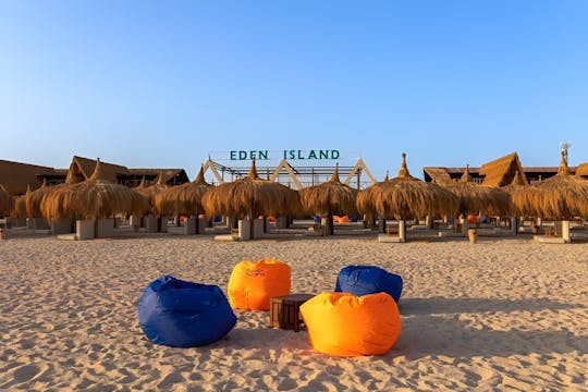 Experiência de snorkeling na Ilha Eden com almoço a partir de Hurghada