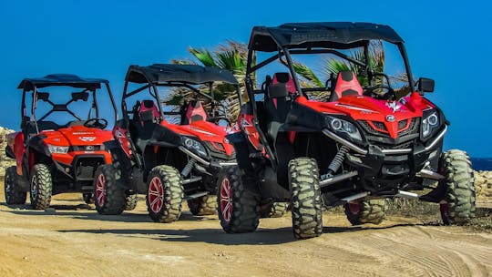 Ochtendervaring met een duinbuggy in de Sahara van Hurghada
