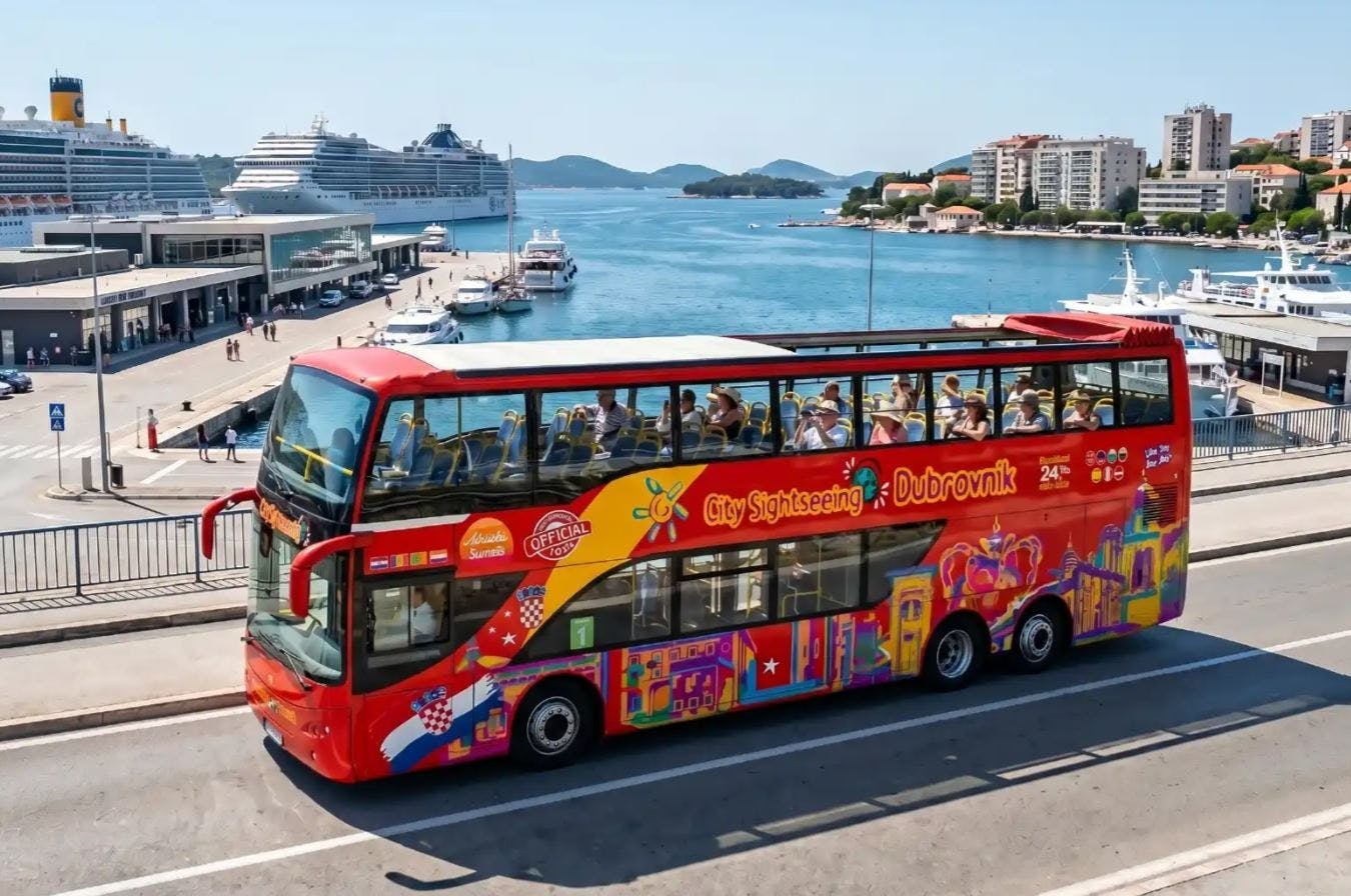 City Sightseeing Dubrovnik hop-on hop-off bus tour