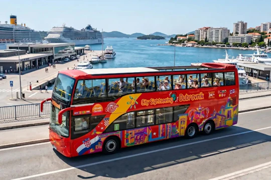 City Sightseeing Dubrovnik hop-on hop-off bus tour