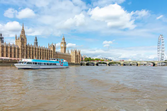 Weekend brunch cruise on the River Thames