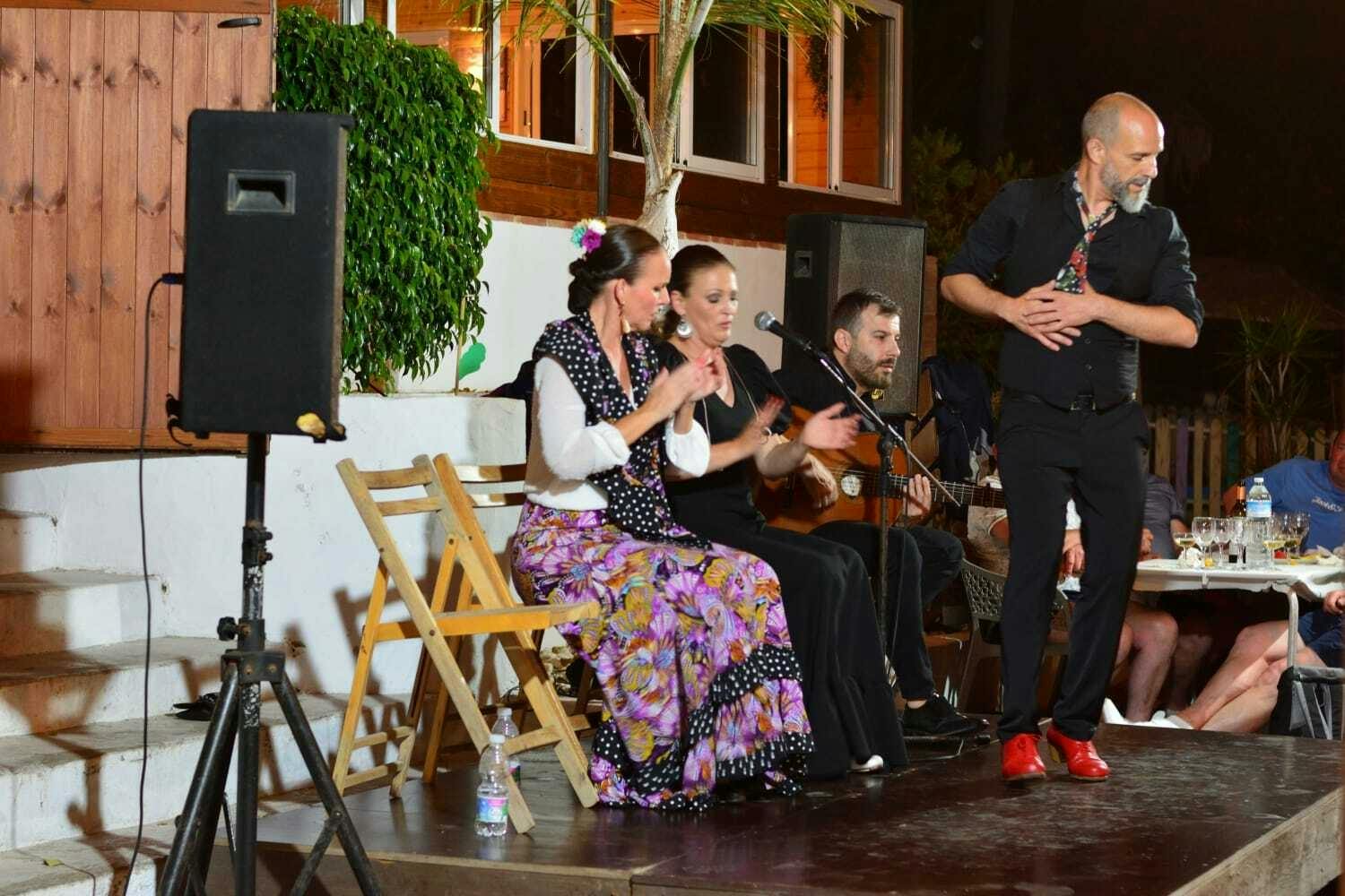 Flamenco sunset show and barbecue dinner in Marbella