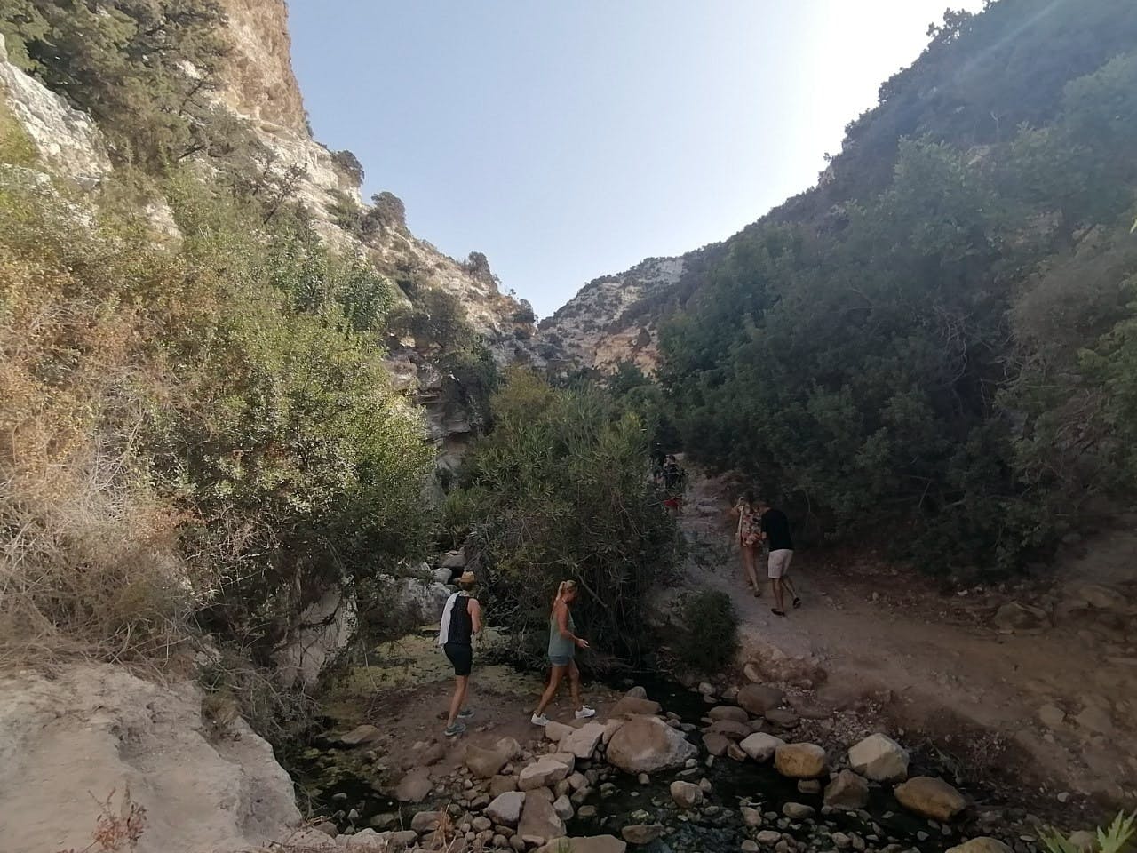 Full-day Imbros Gorge hike and Frangokastello Beach visit