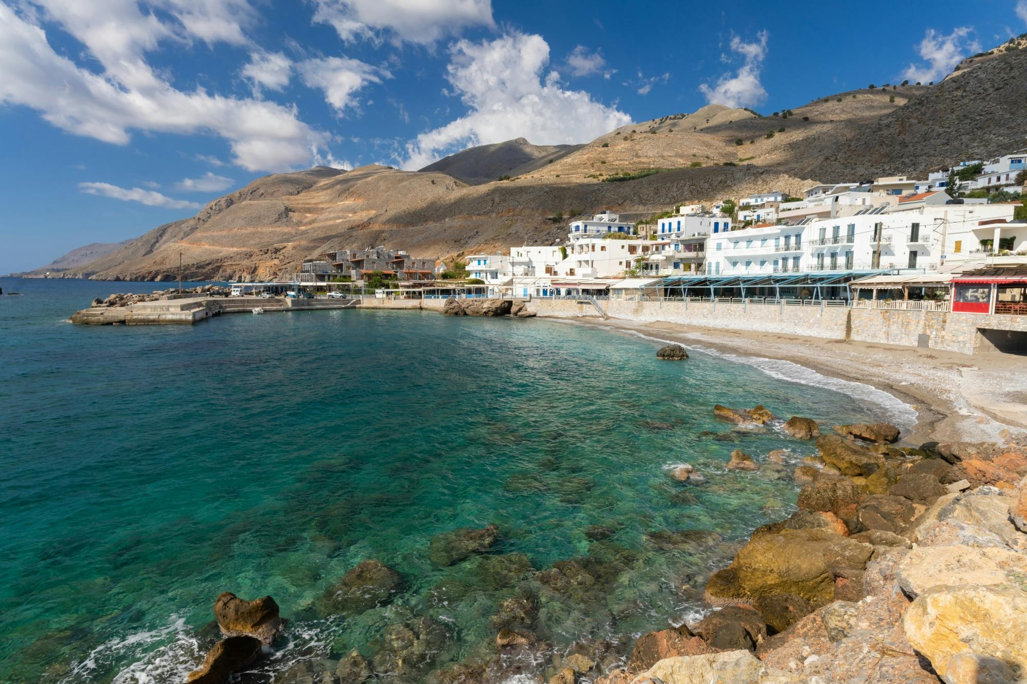 Full-day Imbros Gorge hike and Frangokastello Beach visit