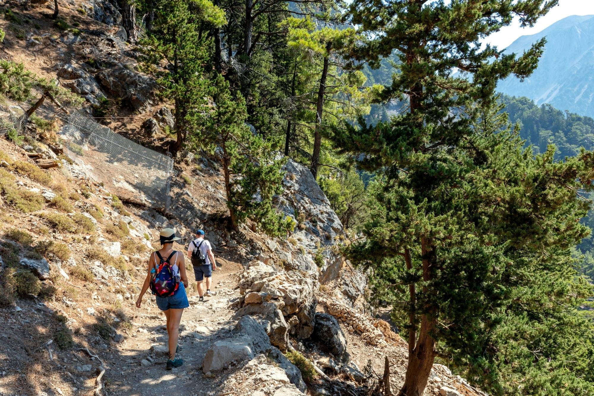 Crete’s Samaria Gorge hike from Agia Galini and Matala