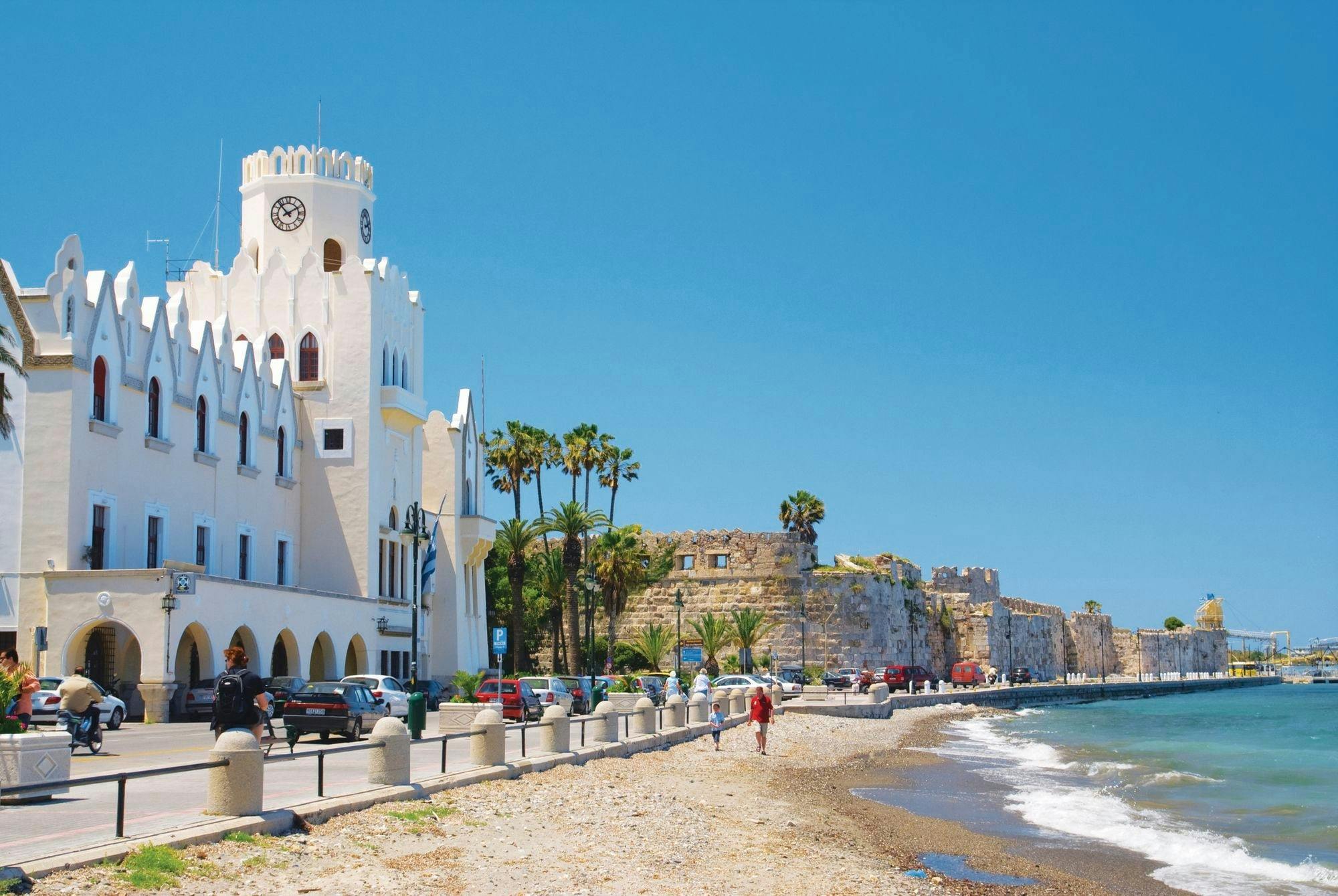Guided tour of Kos Town, Asclepeion and Zia with wine-tasting