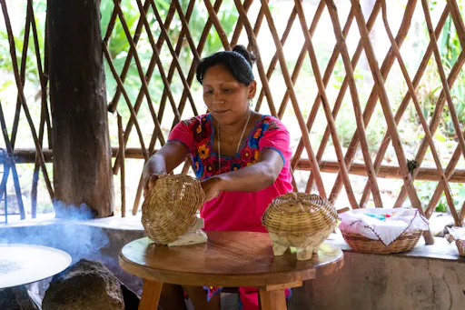 Guided tour of Tulum and visit to a modern Maya community