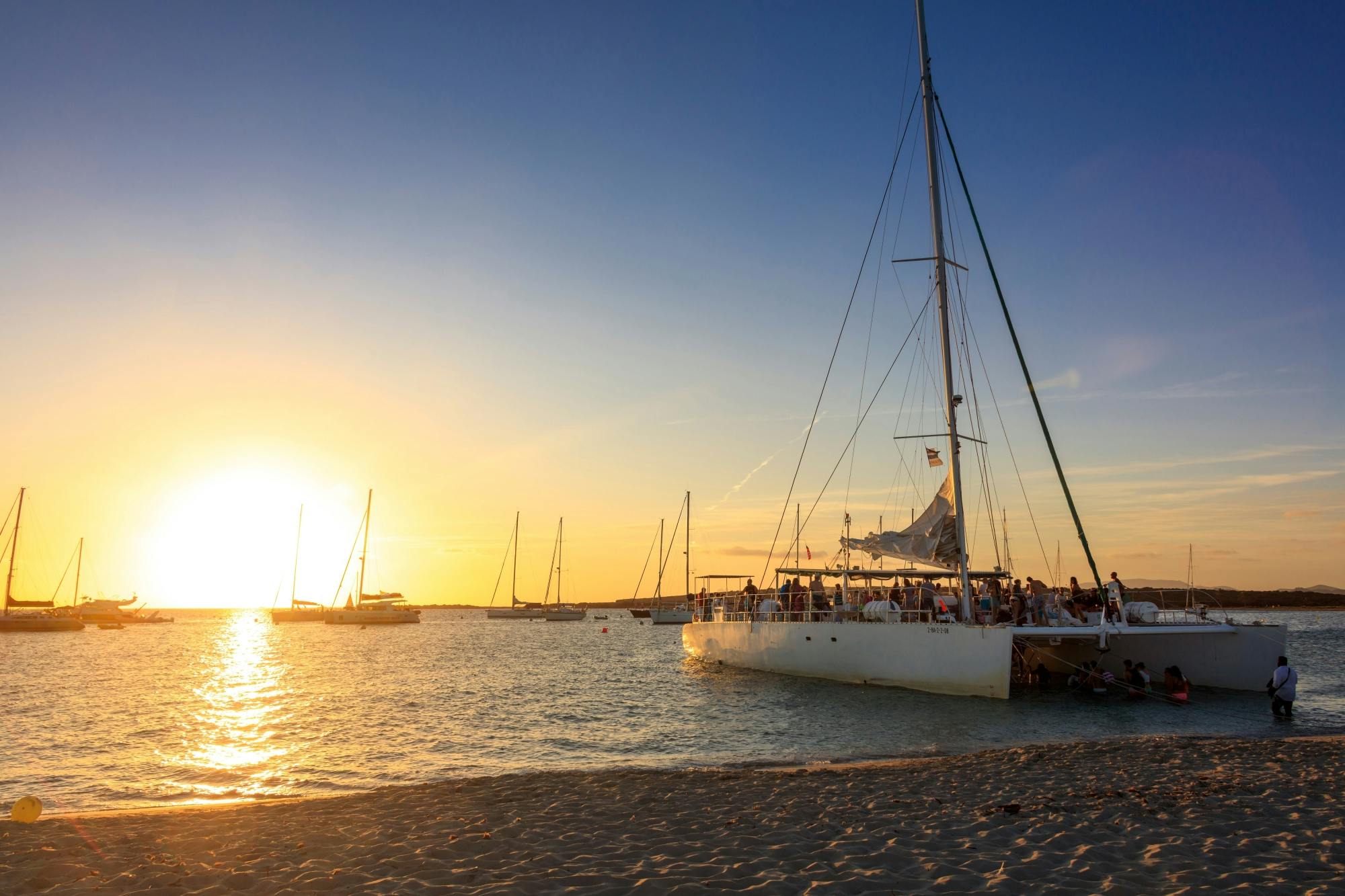 Catamaran Ibiza Sunset