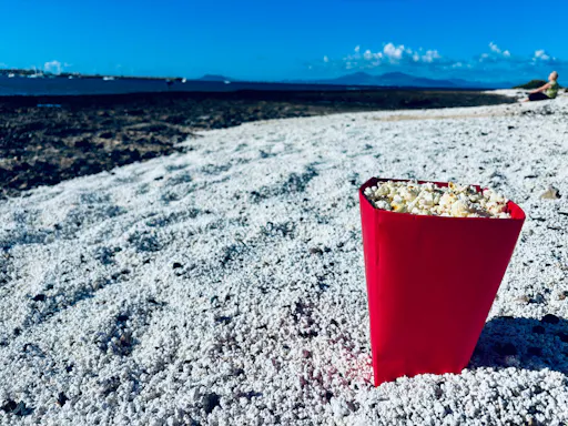 Small group guided tour of Lobos Island by fast ferry, Popcorn Beach and Corralejo Dunes