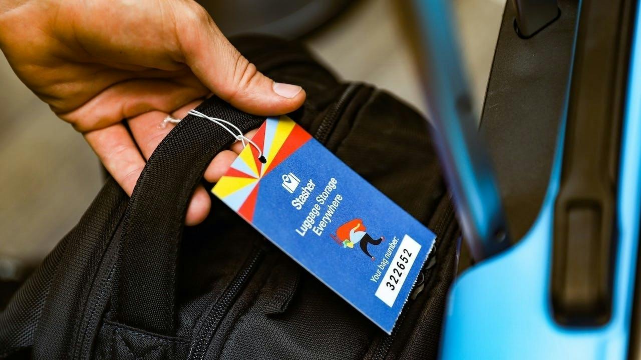 Consigne à bagages près de la gare de Brighton