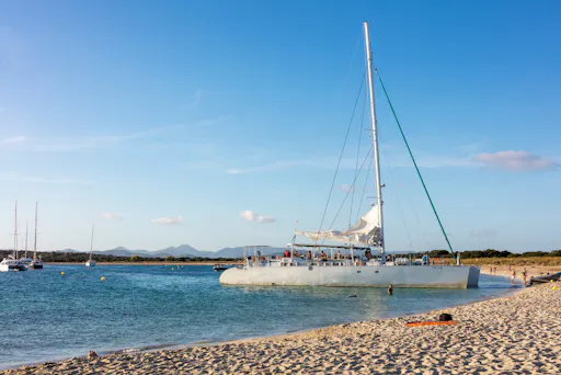 Formentera and s’Espalmador Catamaran Cruise with BBQ