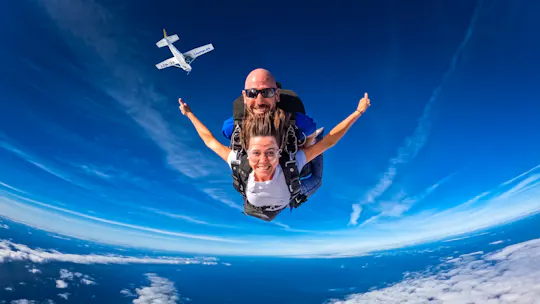 Tandem-Fallschirmspringen auf Gran Canaria