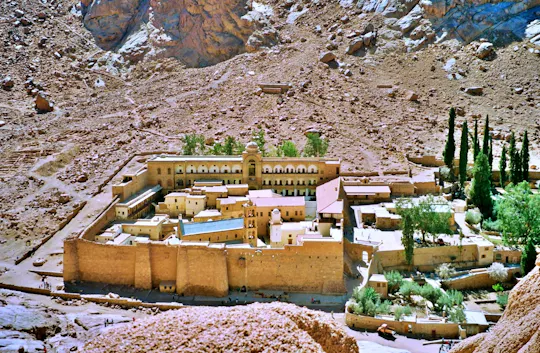 Tour of St. Catherine's Monastery and Dahab with lunch - from Sharm El Sheikh