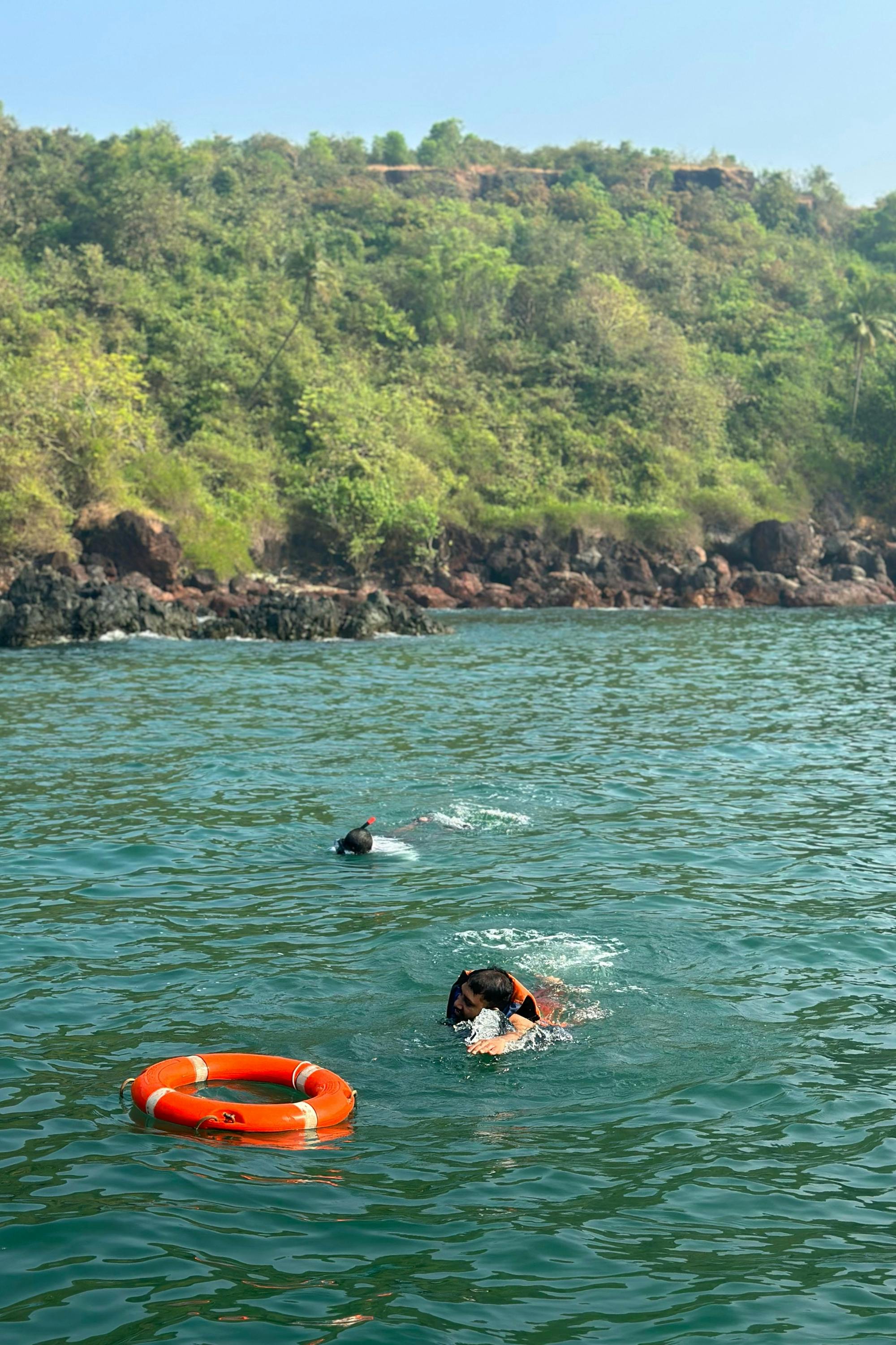 South Goa catamaran cruise on the Arabian Sea