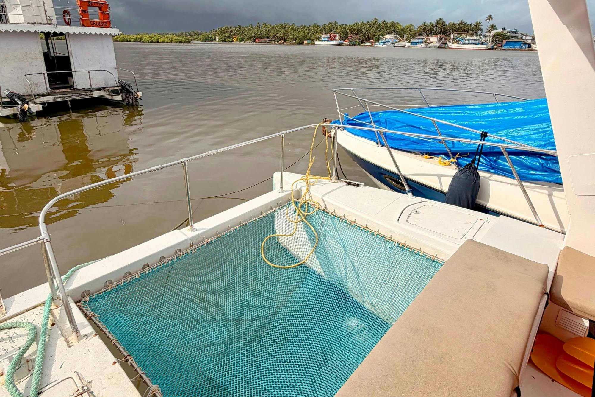 South Goa catamaran cruise on the Arabian Sea