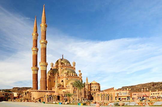 Rondleiding door de stad Sharm el-Sheikh, de moskee en het museum