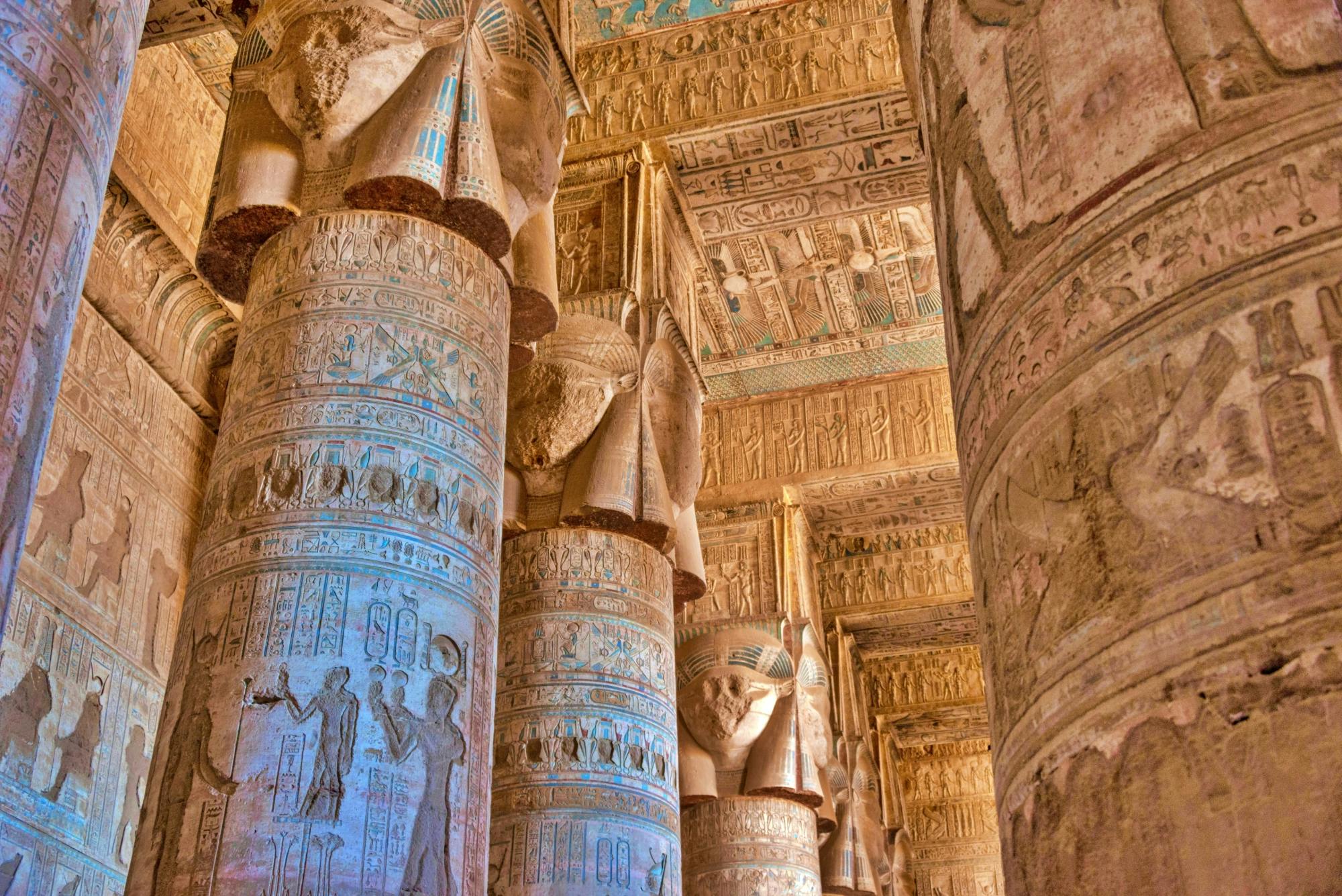 Visita guiada a Dendera y Abidos desde Marsa Alam con almuerzo casero