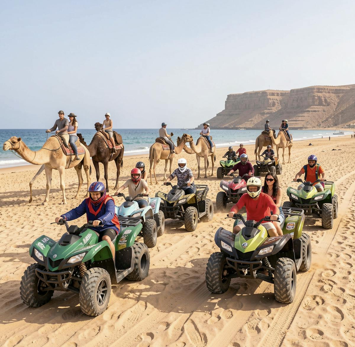 Agadir-combinatiepakket met quad en kameelrit