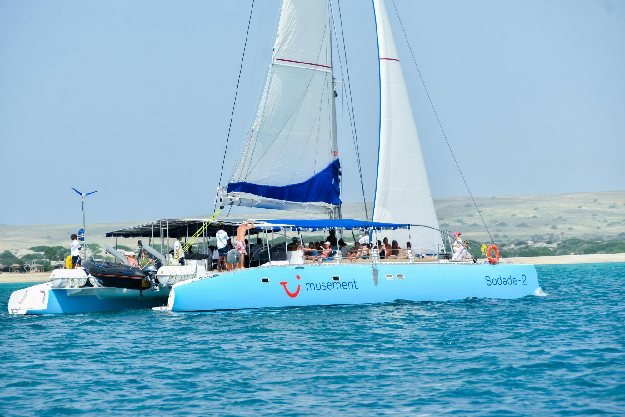 Boa Vista family catamaran cruise
