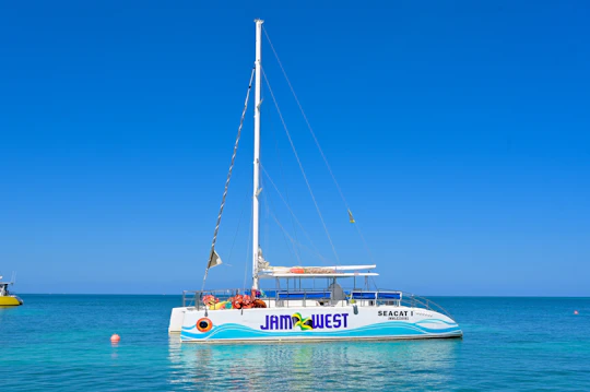 Private catamaran cruise by Jamwest