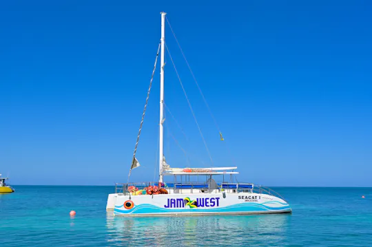 Private catamaran cruise by Jamwest