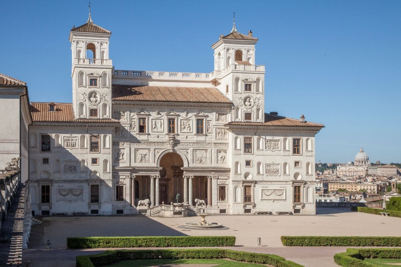 Visita guiada à Villa Medici com história do Renascimento e jardins