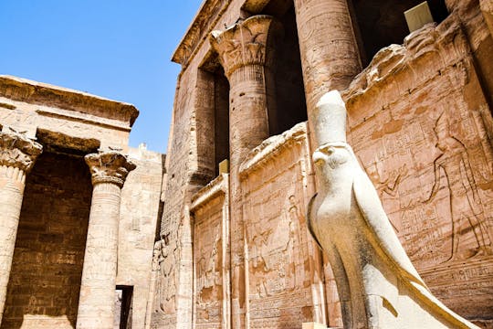 Visite guidée d'une journée complète des temples d'Edfou et d'Esna au départ de Louxor