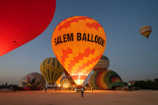 Experience Luxor by hot air balloon