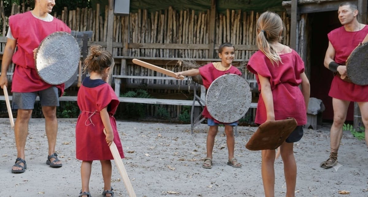 Museumbezoek en gladiatorentraining bij de Rome Gladiator School
