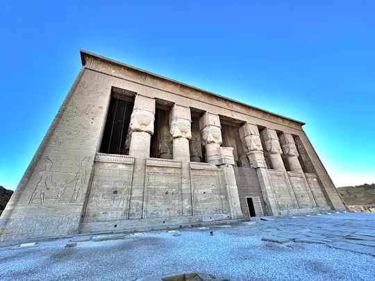 The temples of Dendera and Abydos from Luxor