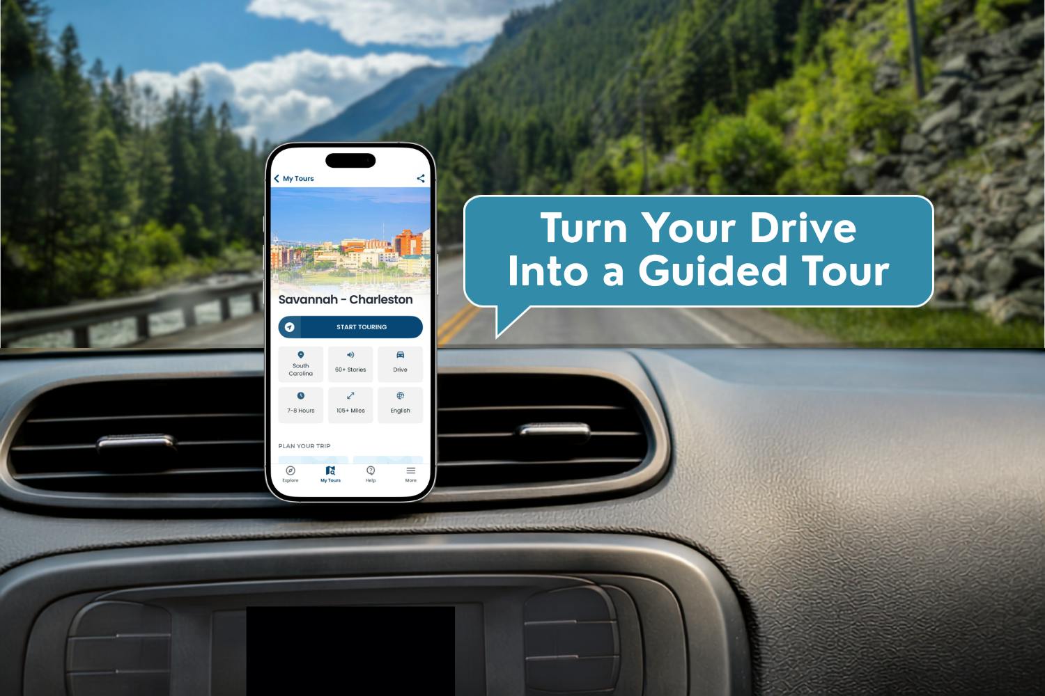 Self-guided driving audio tour from Savannah to Charleston