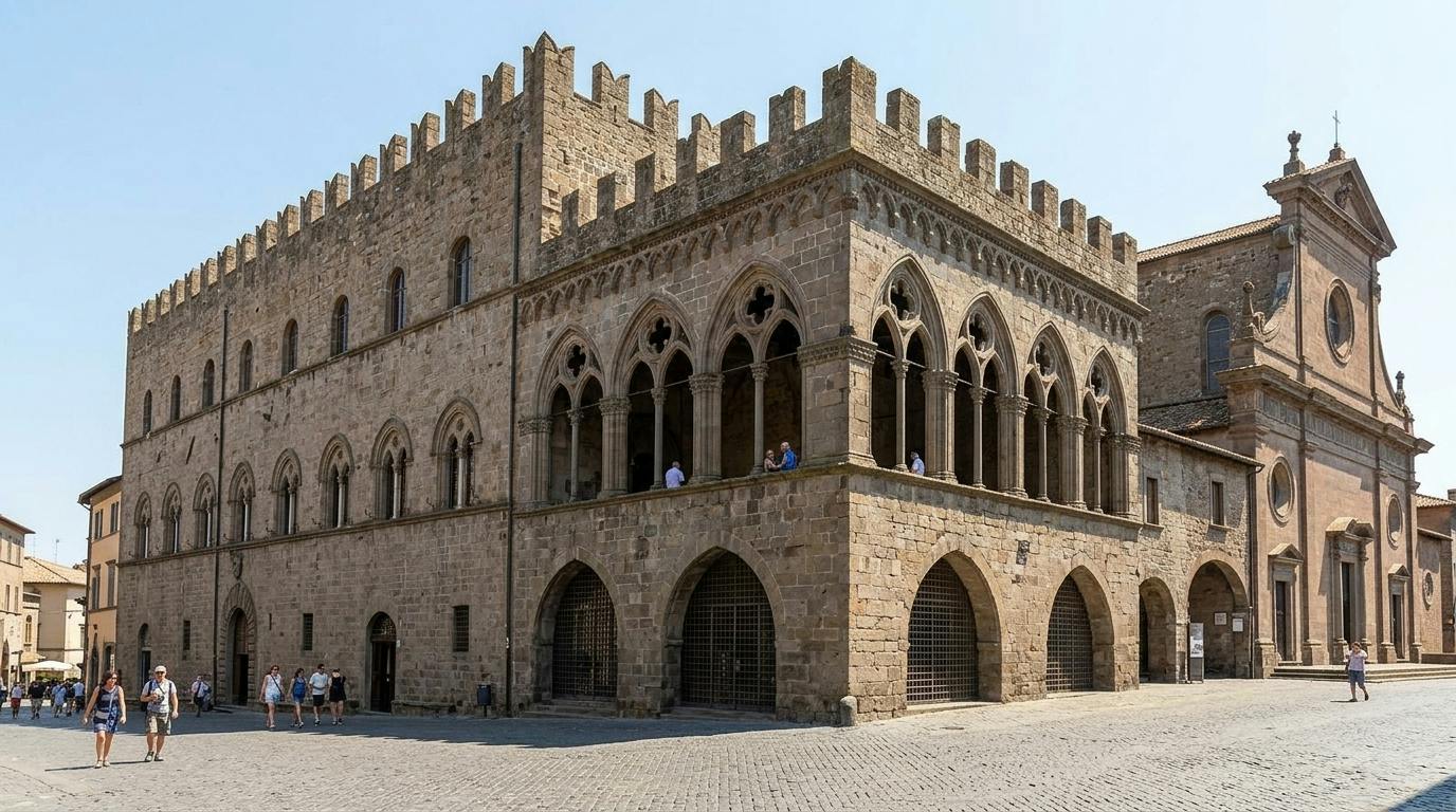 Viterbo Palace of the Popes skip-the-line ticket and audio guide